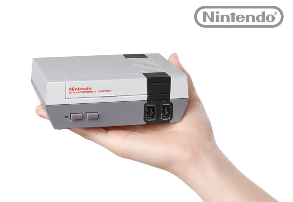 consola clásica de nintendo