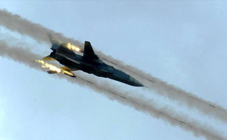 Bombardean aviones rusos blancos yihadistas en Siria