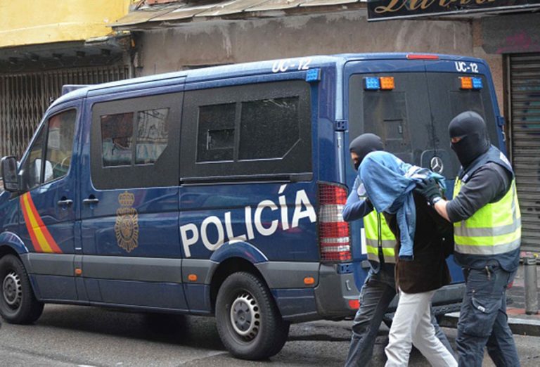 policias,espana,detencion