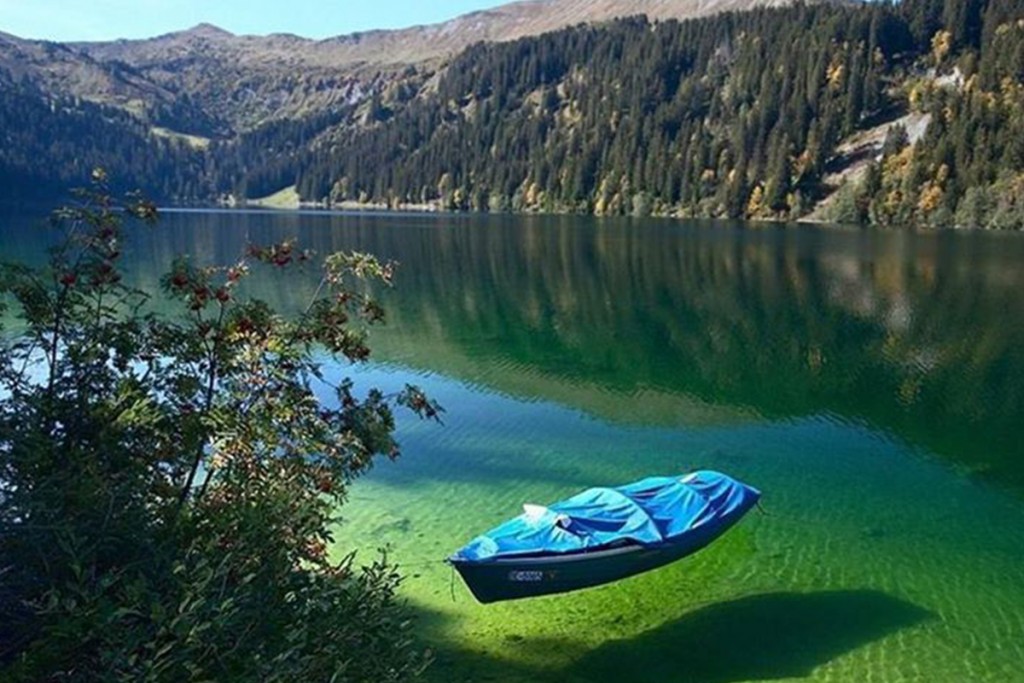 El lago más transparente de EE.UU