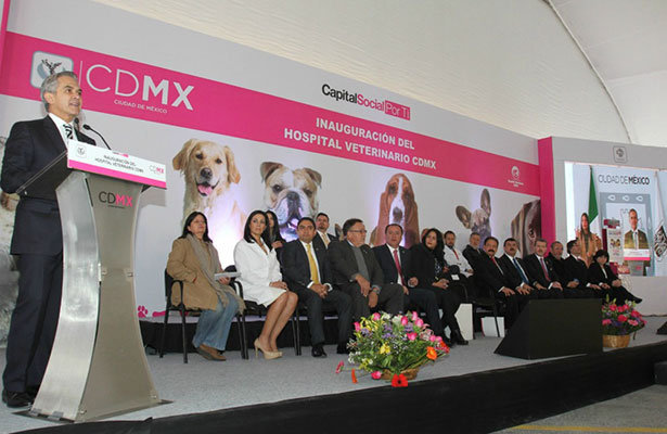 Inauguran Hospital Veterinario de la CDMX