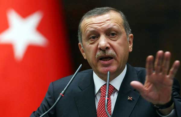Turquía seguirá respondiendo a cohetes lanzados desde Siria: Erdogan