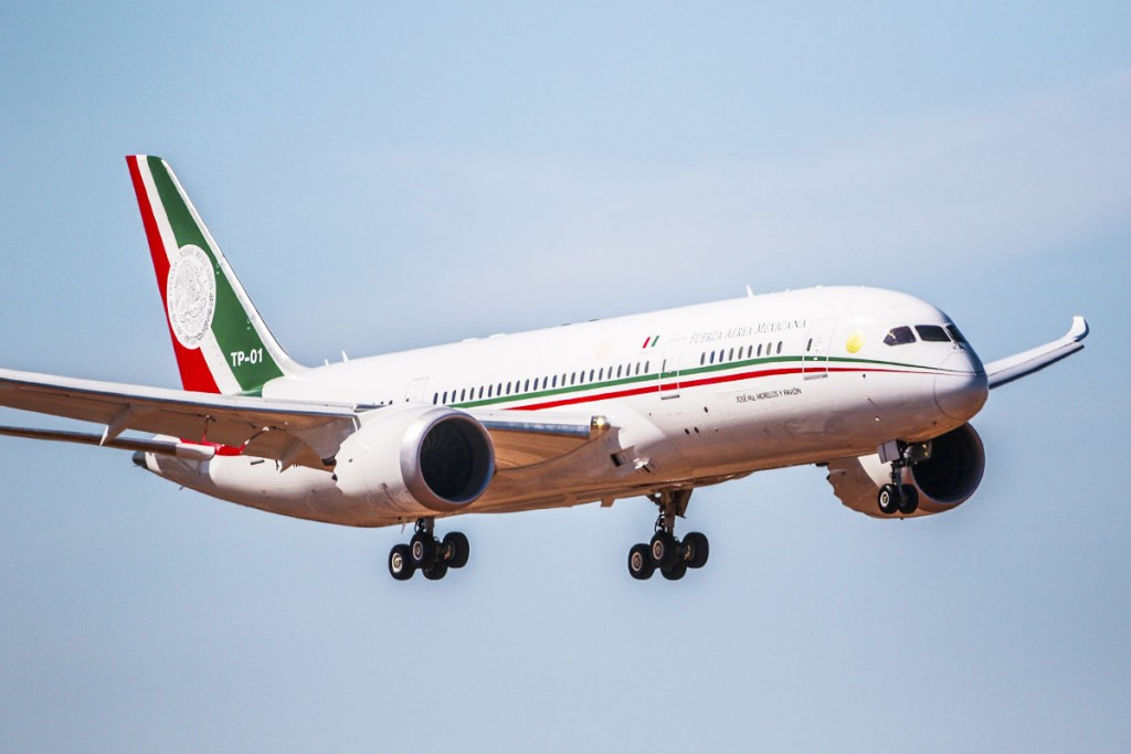 Avión que llegó a México con insumos de China es casi igual al presidencial