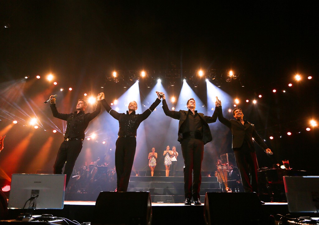 Con gran éxito IL DIVO comenzó “Amor & Pasión Tour” en México