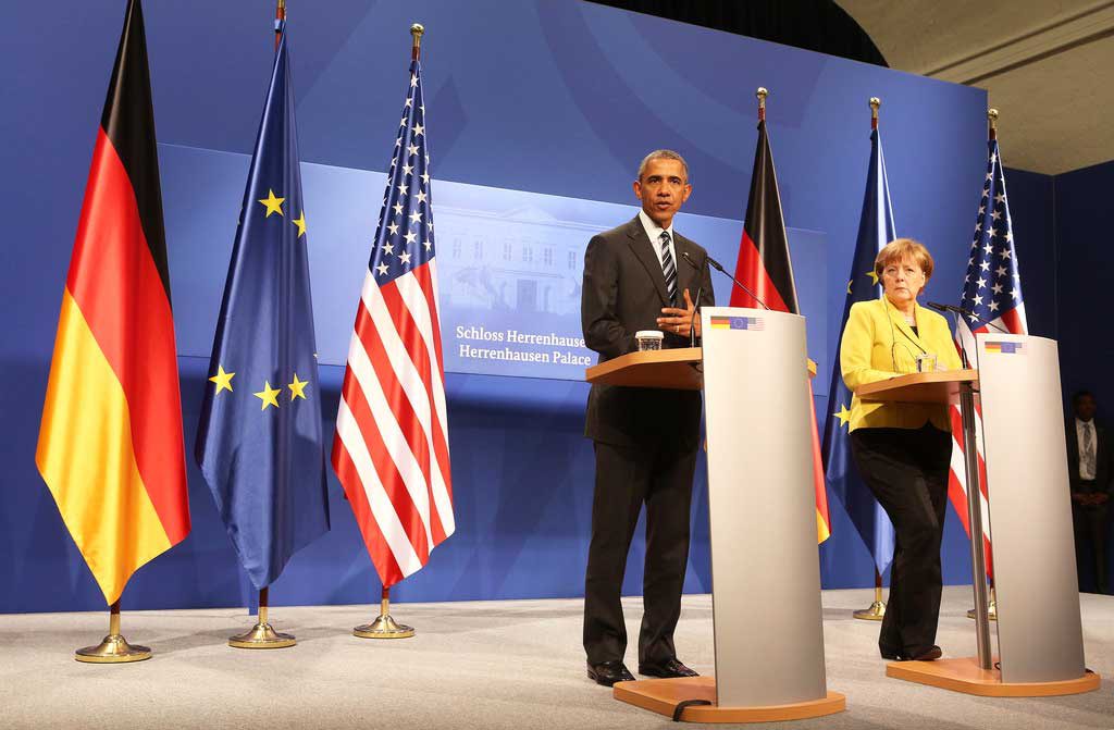 Obama llega hoy a Berlín para despedirse de Merkel