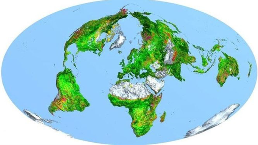 ¿Ilógico?, la Tierra es más verde hoy que hace 33 años