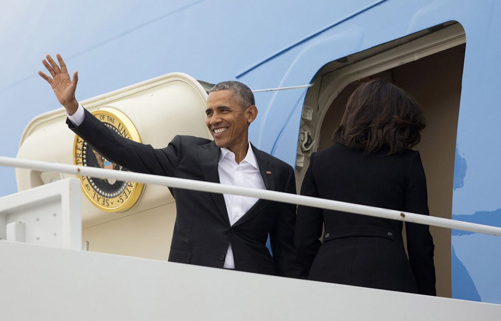 Obama emprende gira por Vietnam y Japón