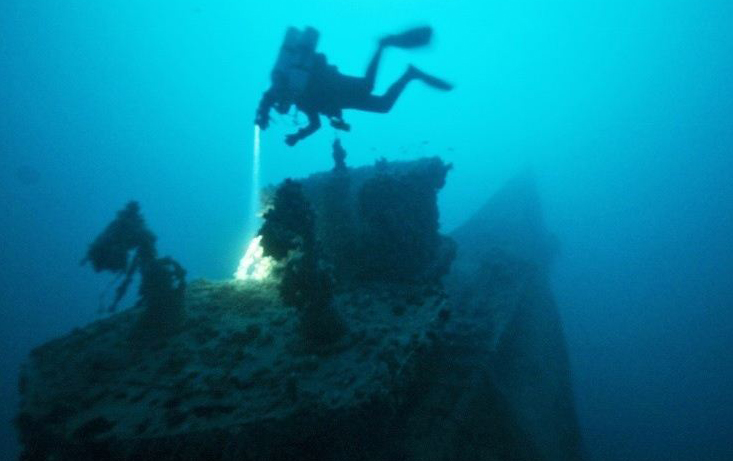 Buzo genovés encuentra submarino inglés hundido en 1943