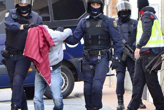 Detienen en España a tercer presunto yihadista