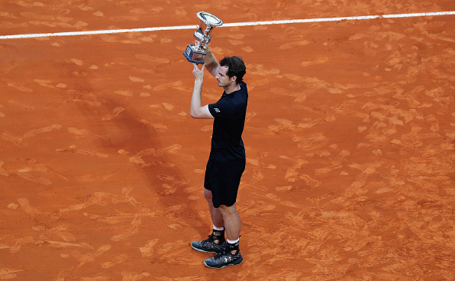 Murray ¡al fin!,  triunfo y título en Roma