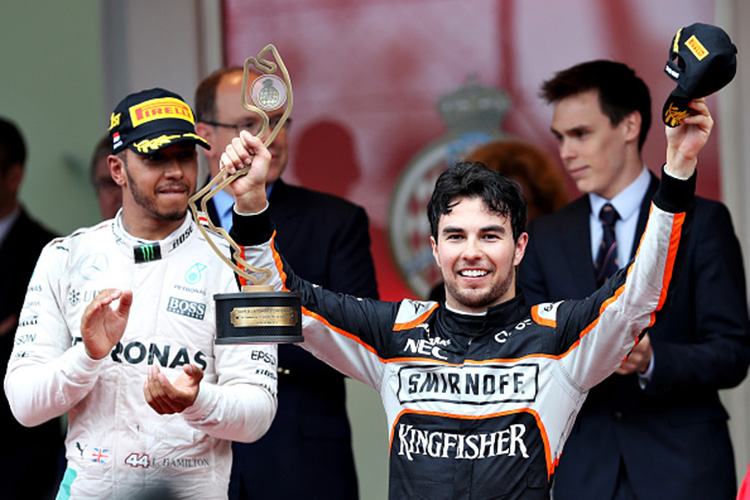 “Checo” Pérez el “Piloto del día” en Mónaco