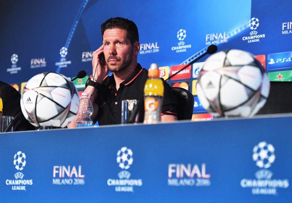 (video) «Hay pocos mejores que nosotros»: Simeone
