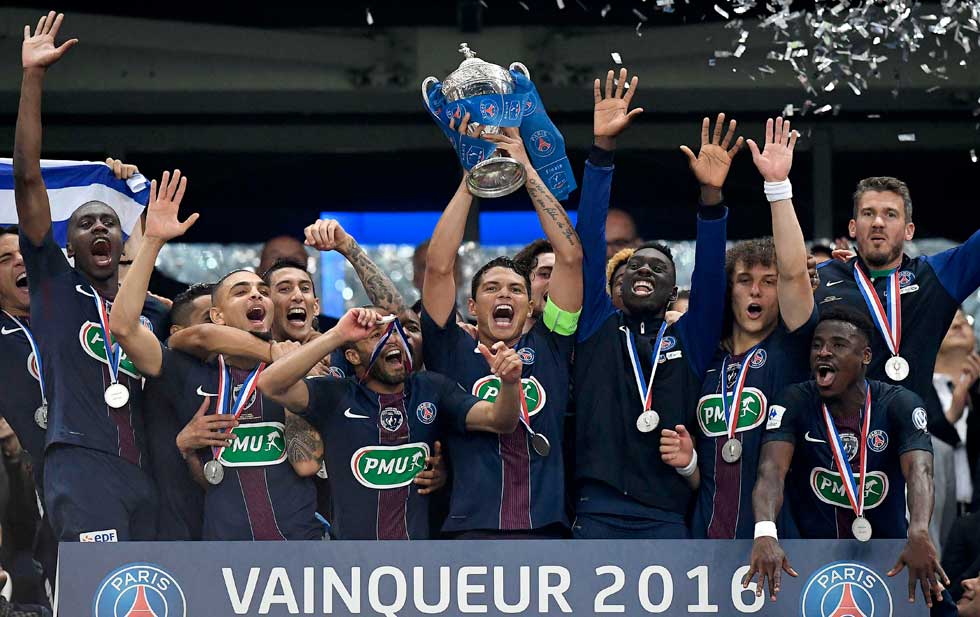 Ligue 1: París Saint Germain, se hace con la Copa de Francia
