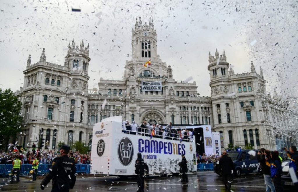 (video) El Madrid presume su «orejona»