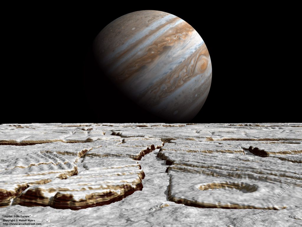 Estudio sugiere que Luna de Júpiter con elementos clave para la vida