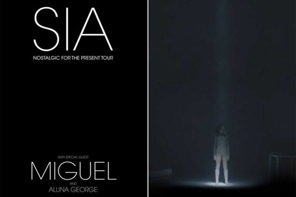 SIA en Estados Unidos con Nostalgic For The Present Tour