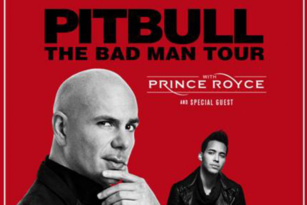 The Bad Man Tour la gira de Pit Bull acompañado de Prince Royce e invitados