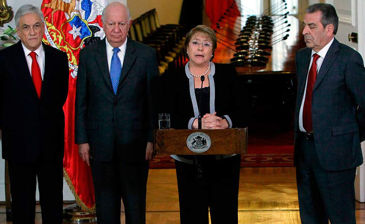 Expresidentes chilenos apoyan demanda contra Bolivia en La Haya