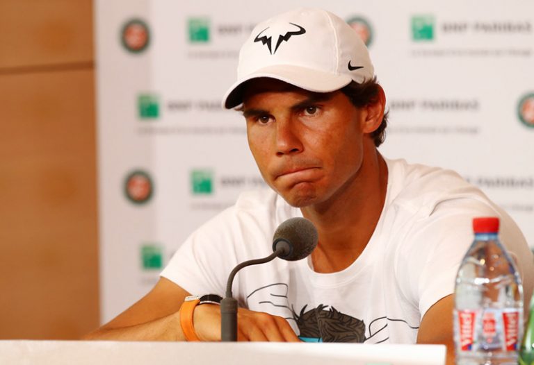 rafael nadal,lesion