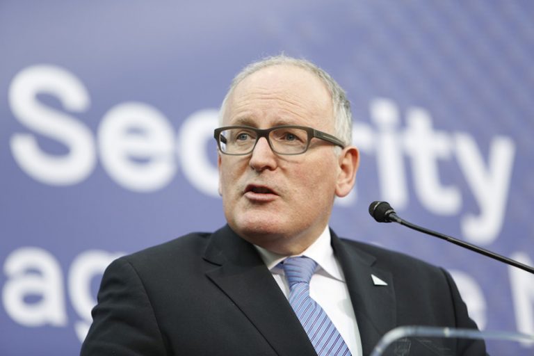 frans timmermans unión europea