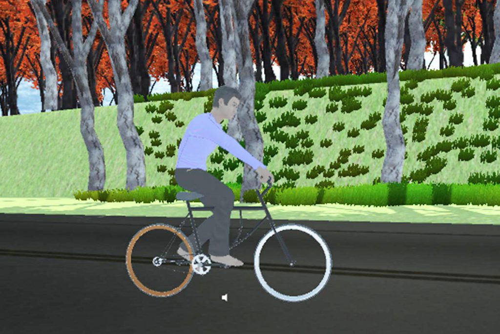 Y ahora… la bici virtual del IPN