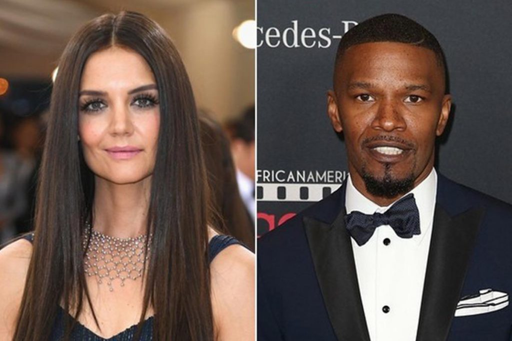 Confirman noviazgo Katie Holmes y Jamie Foxx