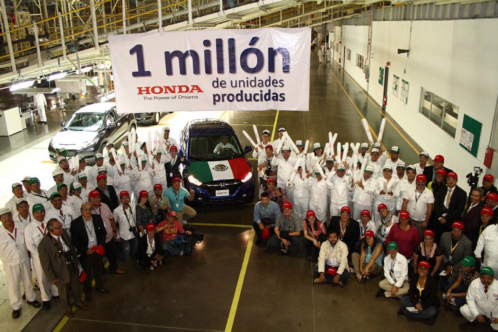 Honda y su primer millón de autos «mexicanos»