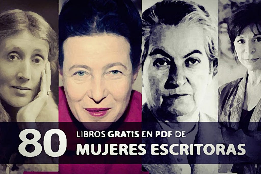 80 libros gratis en PDF de mujeres escritoras