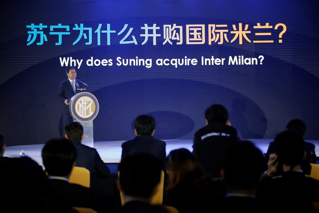 (video) Chinos toman el control del Inter de Milán
