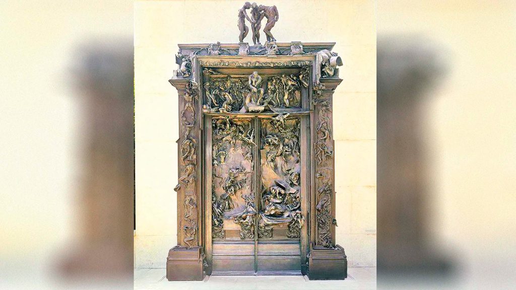 Soumaya: «La puerta del Infierno» de Rodin