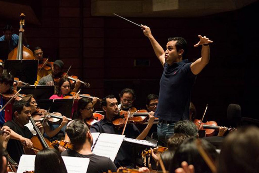En México La Orquesta Sinfónica Simón Bolívar de Venezuela