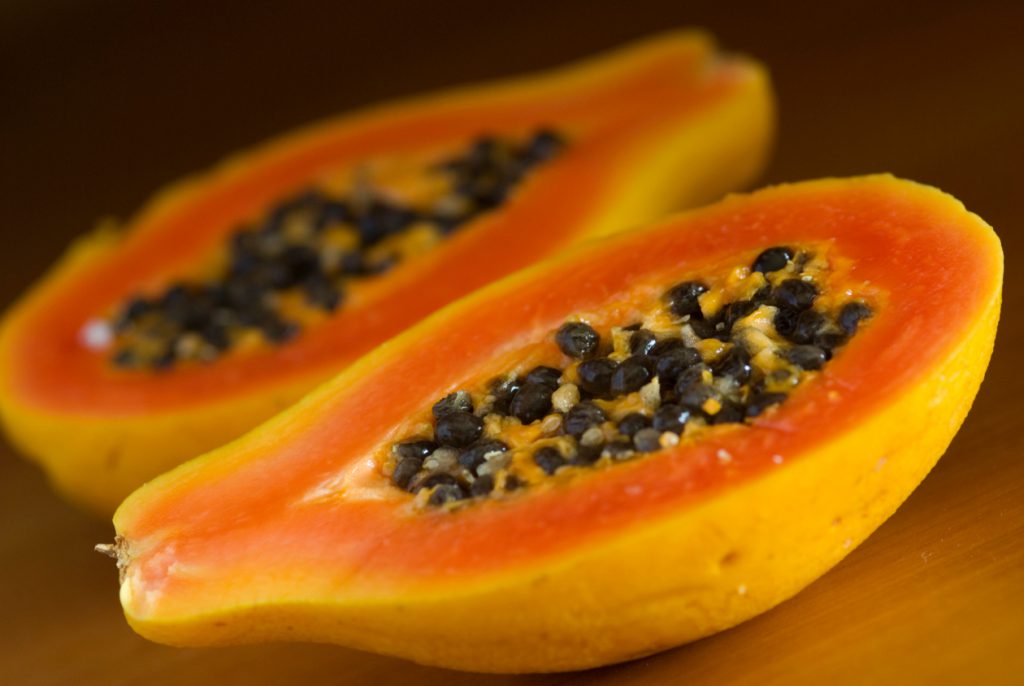 Cáscara de papaya: fuente de antioxidantes