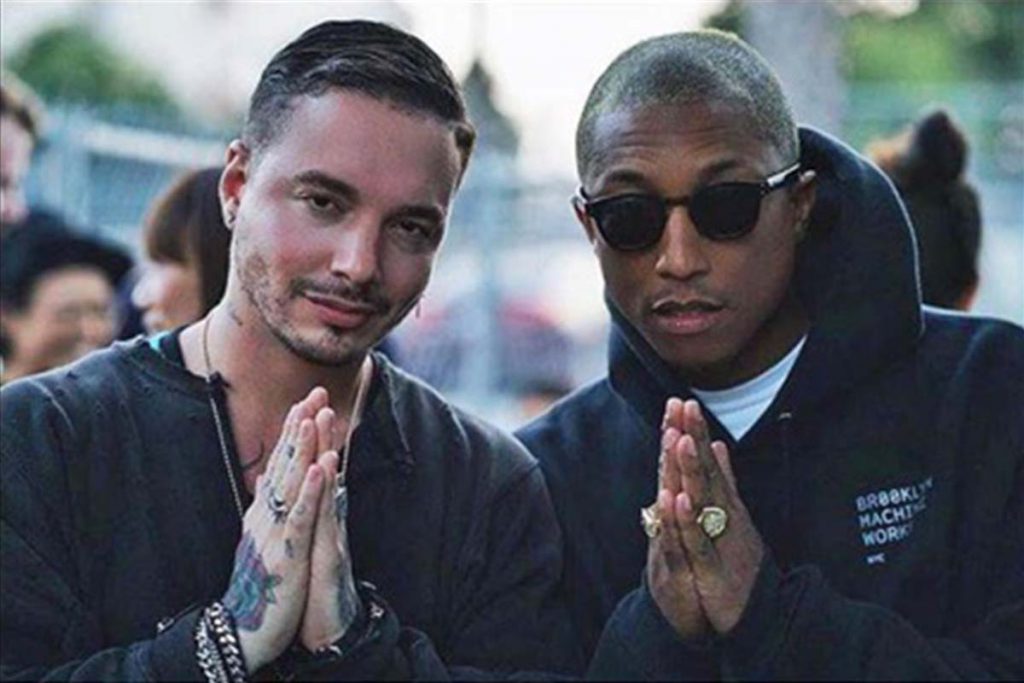 (video) JBalvin & Pharrell Williams unidos musicalmente por Safari