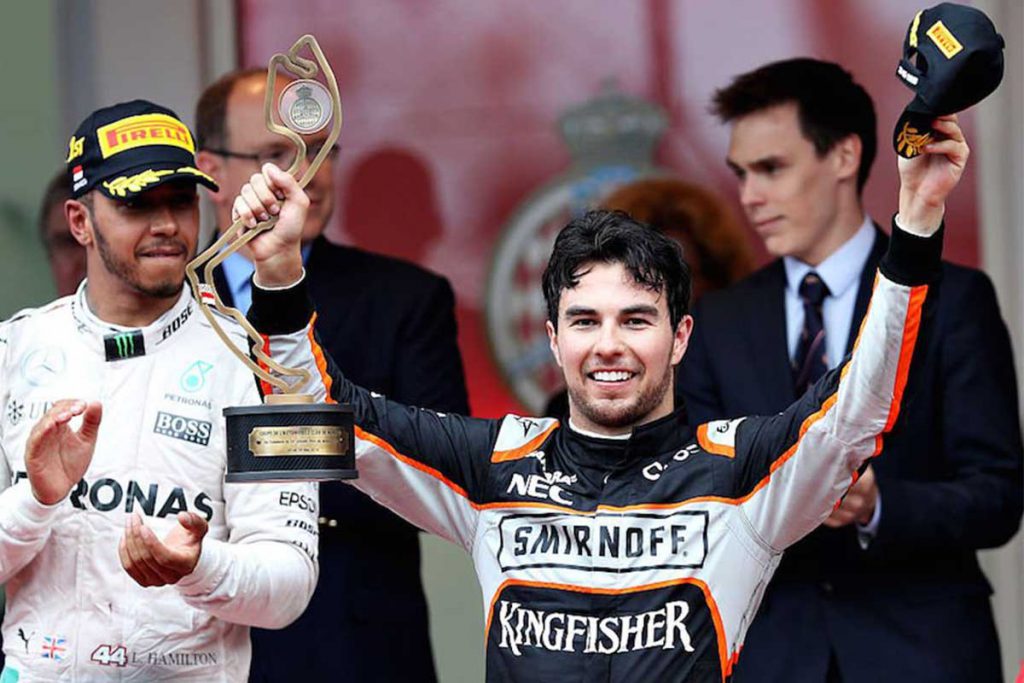«Checo» Pérez renueva con escudería Force India para 2017