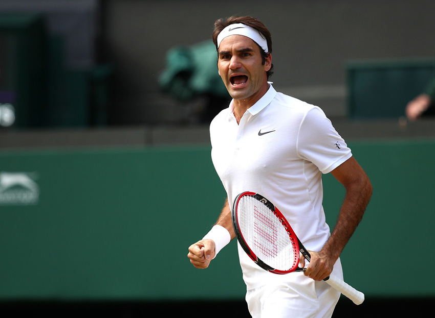 Wimbledon: Federer batalla cinco sets ante Cilic