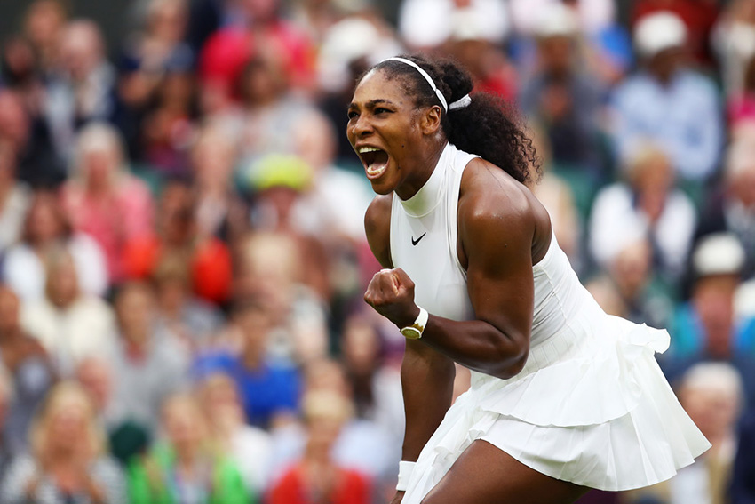 Wimbledon 2016: Serena se aplica, va a 3ª. Ronda