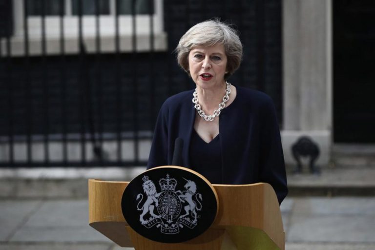 Theresa May, primer ministra de Reino Unido.// Foto: zimbio.com