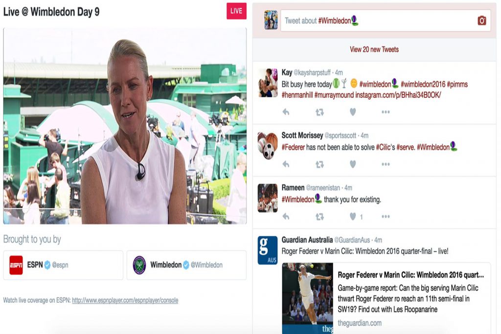 Twitter busca transmitir contenidos deportivos
