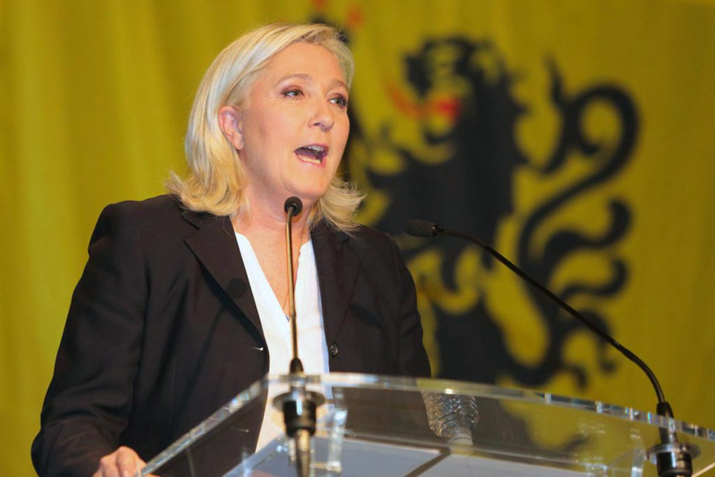 «Yo votaría por Trump»: Marine Le Pen