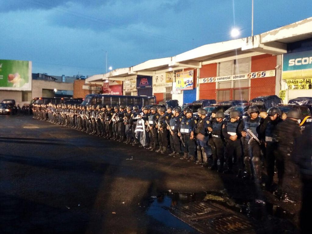 Nuevo megaoperativo de seguridad en la Central de Abasto