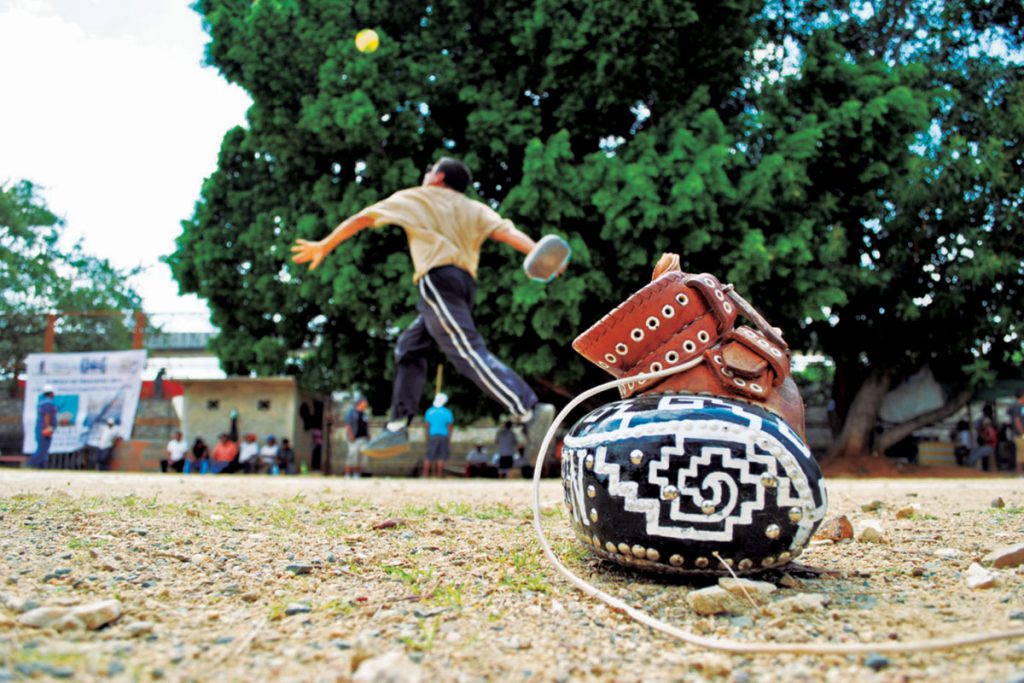 Juego de pelota mixteca será exhibido en Tecnológico de Oaxaca