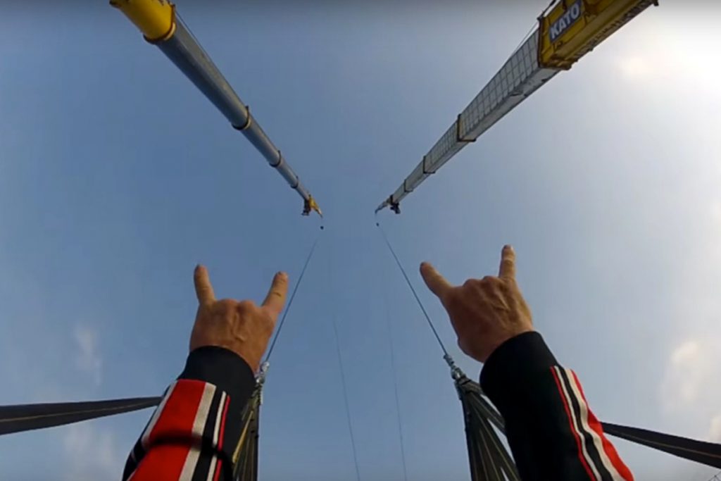 (video) La resortera gigante de Dubái