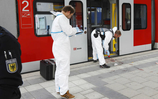 Alemania escéptica a autoría de Estado Islámico en ataque a tren