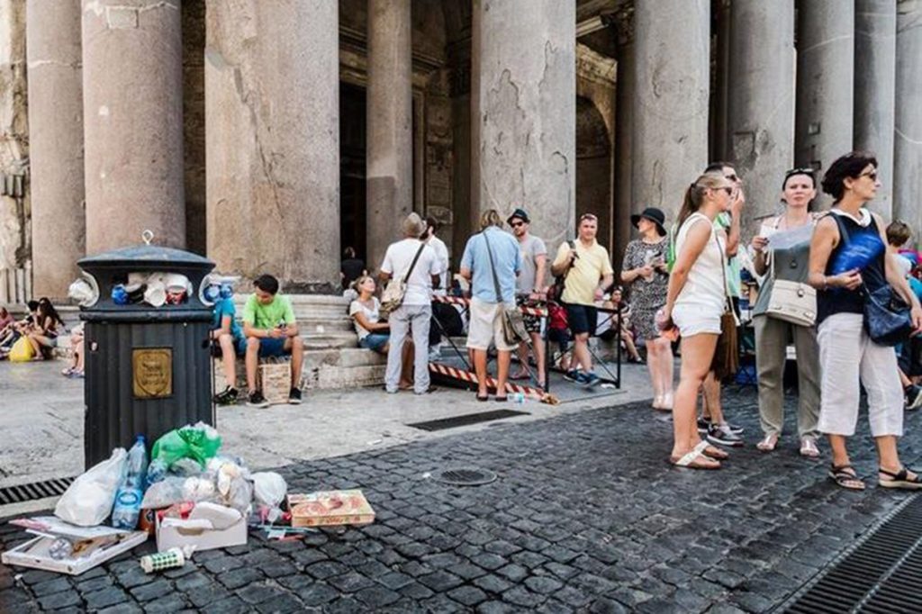 La ancestral Roma, invadida por ratones