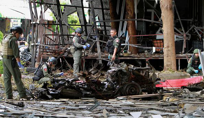 Doble atentado en Tailandia deja un muerto y 29 heridos