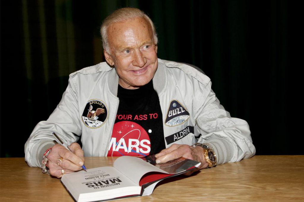 Buzz Aldrin y su visión para llegar a Marte en 2040