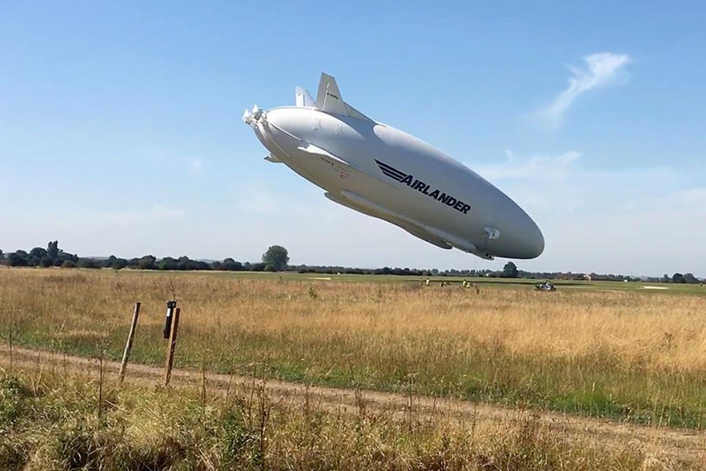 (video) ¡Se accidentó el Airlander!