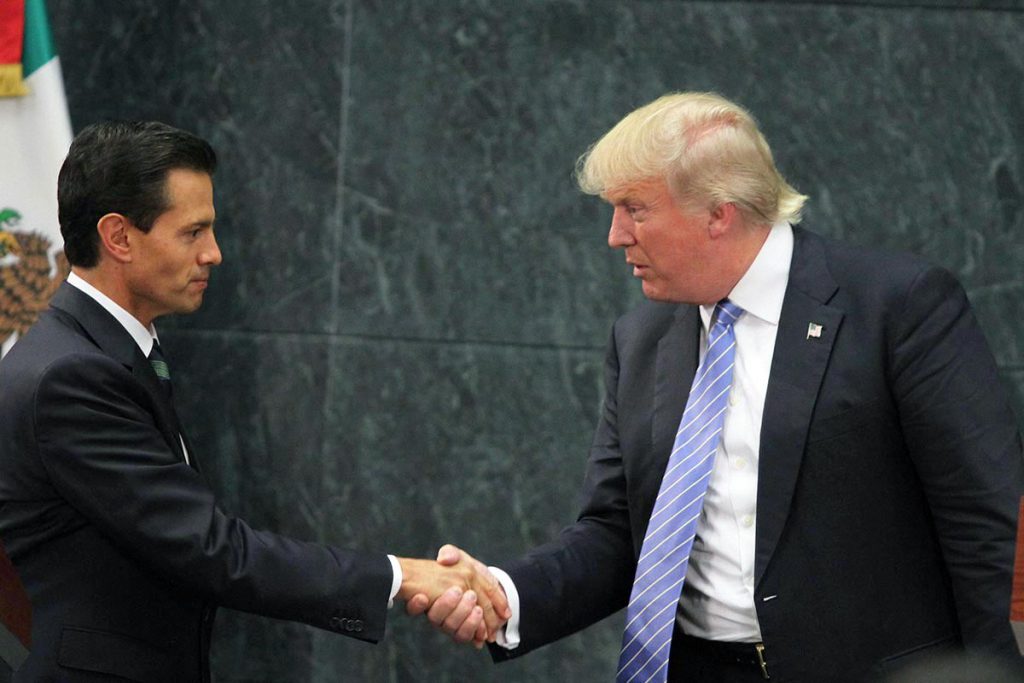Trump en México… y no hubo disculpa