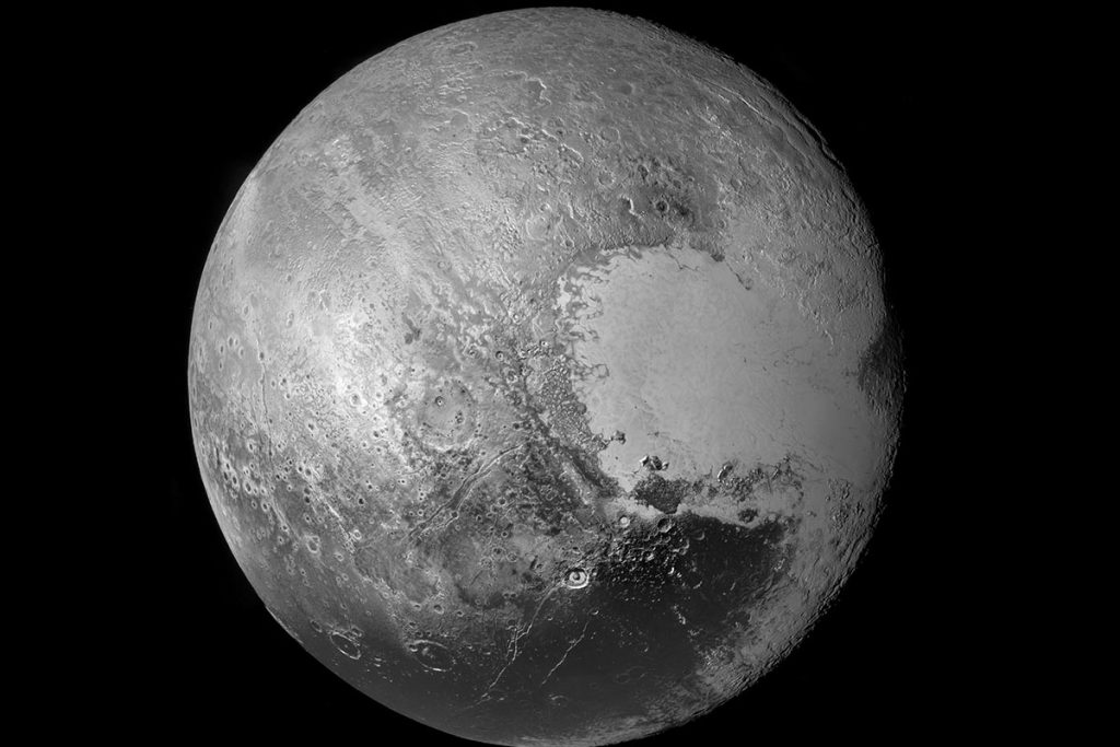 Plutón: nieve y hielo como en la Tierra