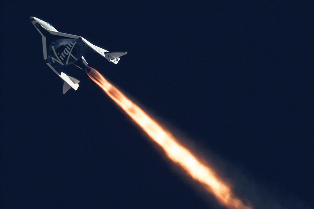 (video) Virgin Galactic con licencia espacial